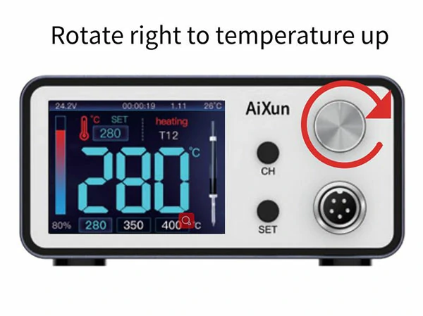 temperature controlled soldering station