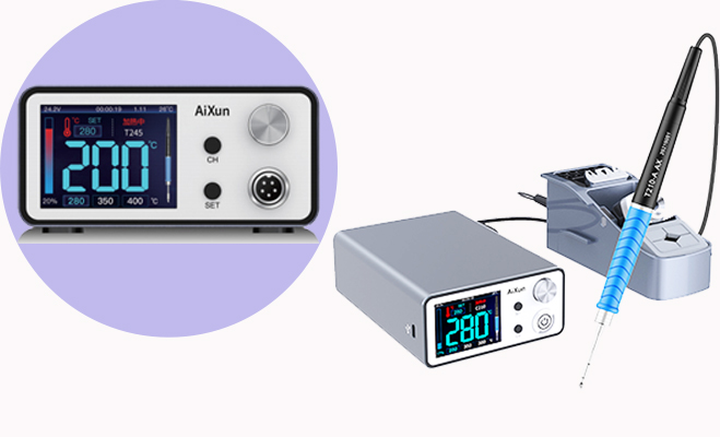 How to use the soldering station?