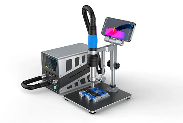 Thermal imaging smart desoldering station