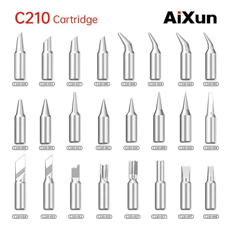C210 Customized Soldering Iron Tips Multifunctional Welding Iron Replacement