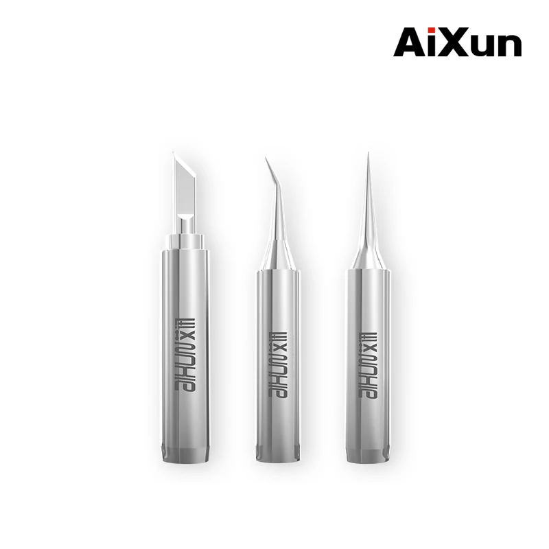 5PCS 936 Universal Lead-Free Silver Soldering Iron Tips Replacement 