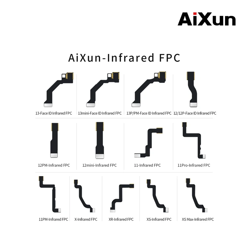 AiXun Infrared Flex Cable FPC for iPhone X-13 Face ID Dot Projector Repair Tool