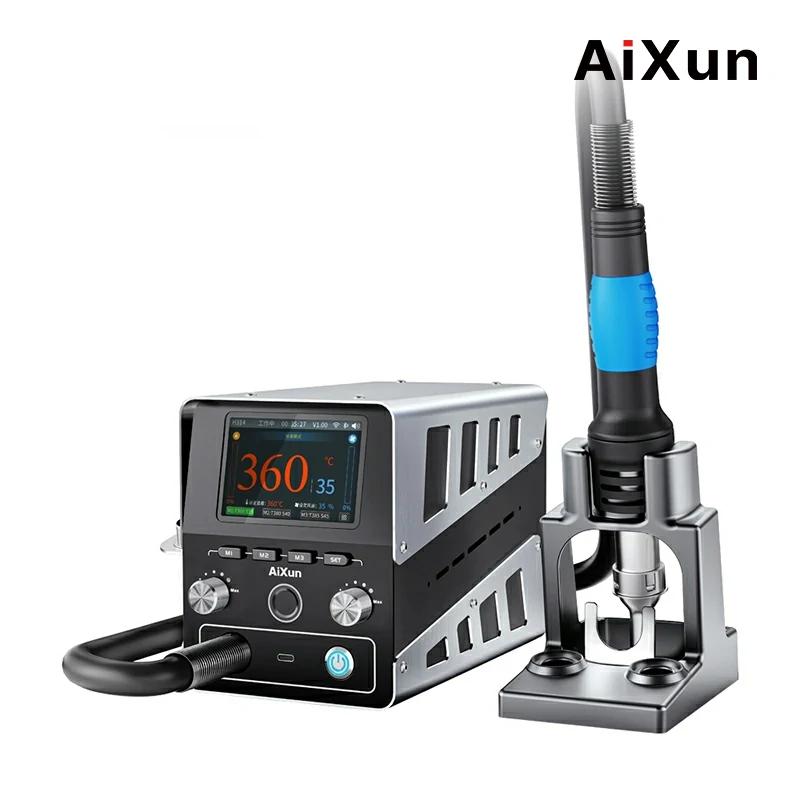 H314 1400W Smart Hot Air Rework Station Heating Intelligent Rework Station For SMD BGA Repair